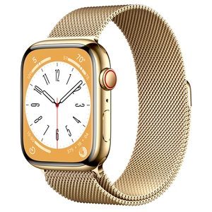 APPLE WATCH SERIES 8 45mm GOLD 5G LTE&WIFI BRAND NEW IN BOX